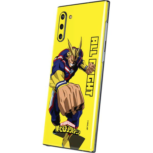 My Hero Academia All Might Season 5 Galaxy Note 10 Skin